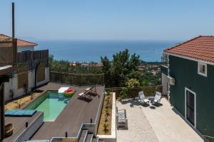 Trithea Seaview Villa with Pool Quiet and Relaxing