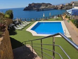 Balcón con impresionantes vistas a Bahia Hornillo