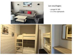 Gourette: Studio 6 pers, balcon, animaux admis - FR-1-860-20