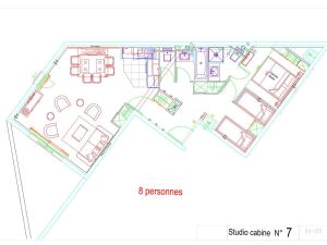 Gourette - Studio cabine 65m² pour 8 pers., animaux admis, draps inclus - FR-1-860-13