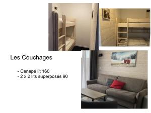 Gourette : Studio 6 pers, piscine, animaux admis - FR-1-860-28