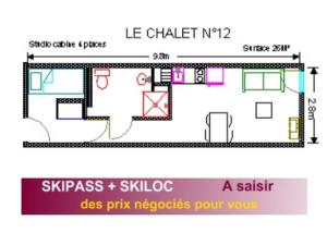 Studio 4 pers, piscine, animaux admis, Gourette - FR-1-859-17