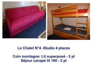 Studio 4 pers à Gourette avec Wifi et animaux acceptés - FR-1-859-21