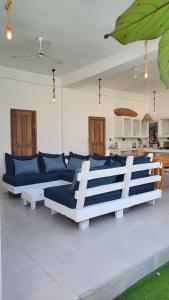 Paje Beach Zanzibar Private Luxury Villa with pool AC WIFI TV 90m walk to beach central location walk to shops bars & restaurants