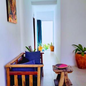 Luxury Penthouse with private rooftop pool prime location Paje Beach Zanzibar TV WIFI AC steps to the beach