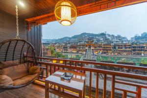 鳳凰 Fenghuang Sulv Yunzhu River View Homestay ゲストハウス ロビー