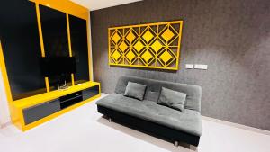 Cozy 1BHK High-Rise near ECR Balcony View Fully AC Family Friendly