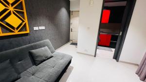 Cozy 1BHK High-Rise near ECR Balcony View Fully AC Family Friendly