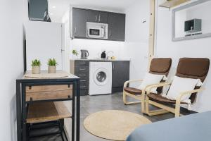 Central studio on Levante beach