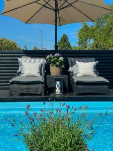 Holiday Home With Pool Between Beach And Forest