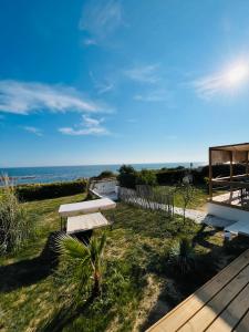 Les Sables Pailletés 8p - face mer