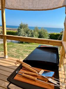 Les Sables Pailletés 8p - face mer