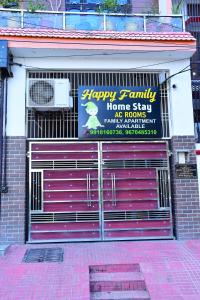 Happy family homestay