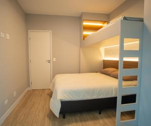 Apto com Ar-condicionado e Churrasqueira Privativa