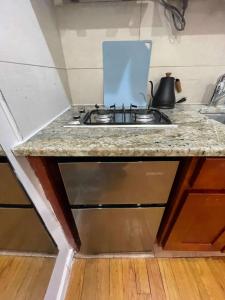 Square Studio with Kitchen -Shared Bathroom