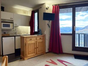 Studio 4 pers centre station, pied des pistes - FR-1-322-565