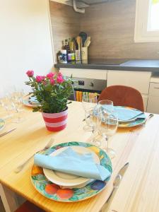 FLYHOME en mezzanine pour famille - 8 min à pied de Gare - Mi Disney & Paris