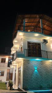 Moonlit resort