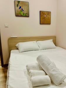 Haven Park H1 Ecopark Homestay 2 phòng ngủ tầng cao view bể bơi