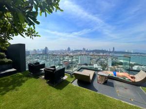 市中心的海景房 健身房 临近海滩 芭提雅 Edge公寓 23F