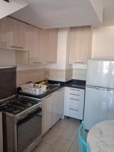 Modern simple apartment with roof