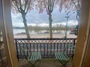 Balcon vue Loire parking à 50m