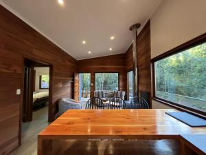 Cabaña Roble - BBQ Home Office Washer Wood Hot Tub