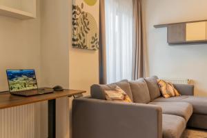 Cozy Semi-Central apartment with free parking and workspace