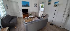 maison 5 pers - 400 m de la plage - sword beach - 4 vélos