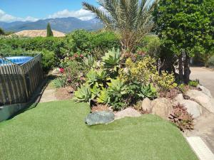 Villa les Palmiers pool spa view of Bavella