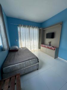 Casa com 2 quartos e 3 camas no Rio vermelho