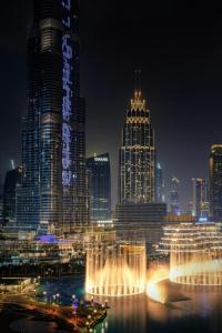 Full Burj Khalifa View New Year Fireworks - DAMAC Maison Distinction