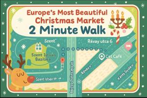 Christmas Market - Designer Aviator Loft - Basilica & Opera - Central Budapest