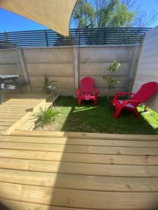 Cabaña moderna con piscina y excelente ubicación en Casablanca