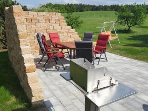 Holiday home in Zislow with swimming pool