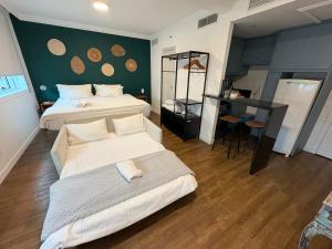 Lindo flat com garagem no Hotel Quality Oscar Freire