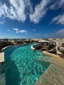 Loft apartment in a private condominium