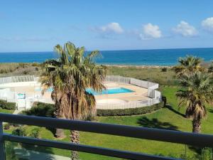 Splendide vue mer pour ce T2 dans résidence avec piscine - 4GOEL248