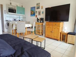 Splendide vue mer pour ce T2 dans résidence avec piscine - 4GOEL248