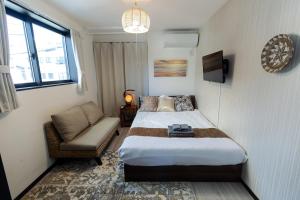 Tokyo Skytree 202 Bali-style Double Room Bathtub Private Bathroom 2 minutes to subway