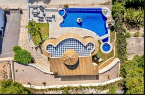 Villa with fantastic sea view pool 23x12 Jacuzzi