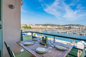 4 pièces Vieux-Port Cannes - Face au Palais des Festivals - Vue mer