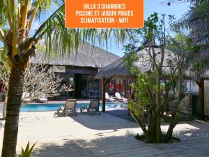 Villa Family Premium - 4min Plage Pereybère - Parking gratuit - Piscine - Jardin tropical - Ménage 3x par semaine - Intimité totale - Expérience chic et authentique