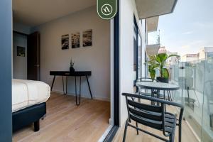 Amazing 2BR Apt in Roma Norte - Yoga Room