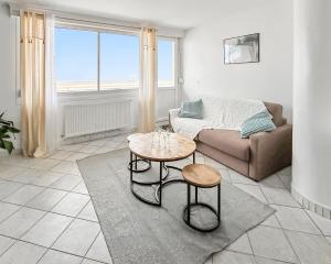 Vue panoramique sur la plage, grand T2