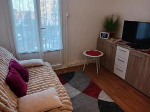 APPARTEMENT T2,1chambre,balcon,parking,10 minutes plage,linge fournis