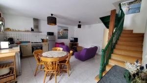 Maison de bourg, 2 chambres, 3 ou 4 personnes
