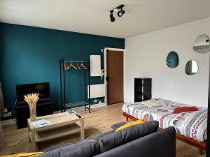 Dijon - Grand studio proche parc Darcy & gare