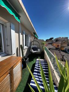 T2 cosy avec terrasse près du Suquet, Cannes