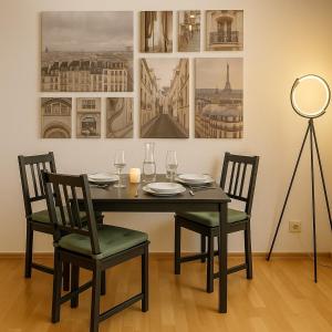 YourFavoriteBed Designwohnung Nähe Zentrum und Klinikum